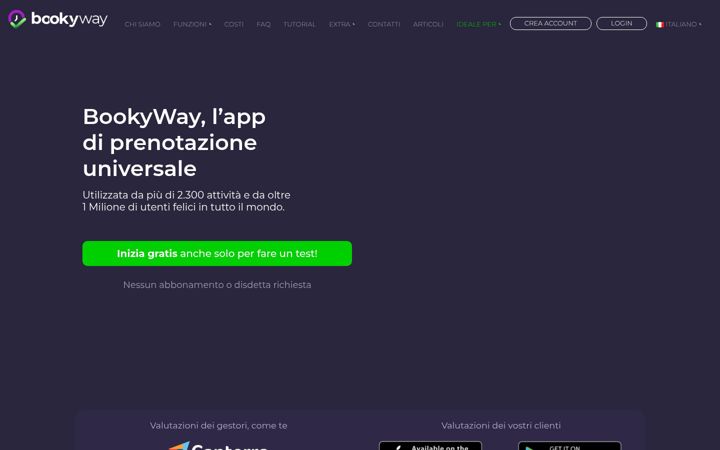 Screenshot ta' bookyway.com