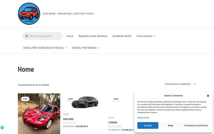 Screenshot of boom.altervista.org