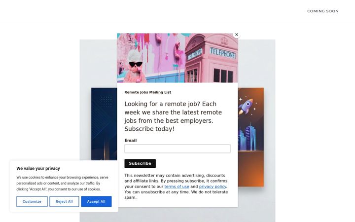 Screenshot of boomaday.com