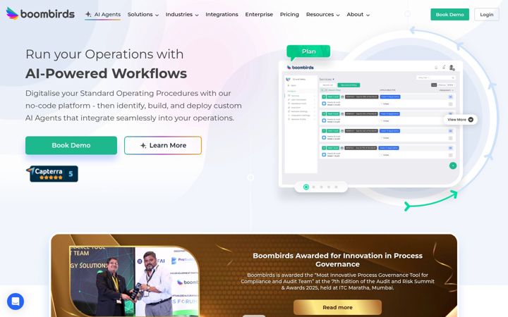 Screenshot of boombirds.com