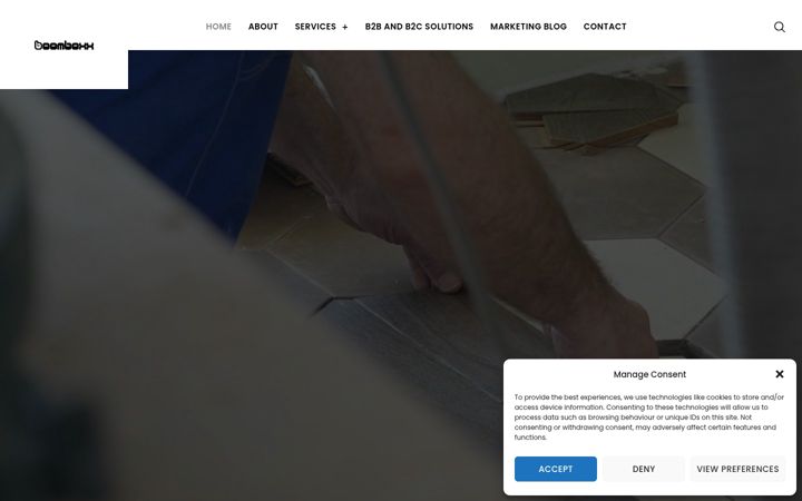 Screenshot of boomboxx.co.uk