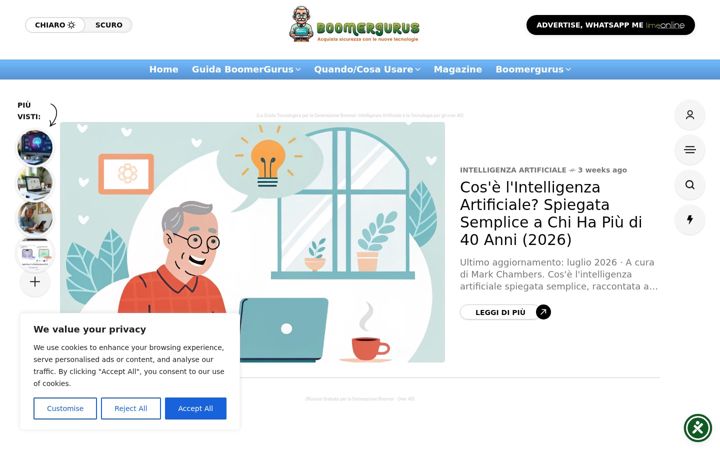 Screenshot of boomergurus.com