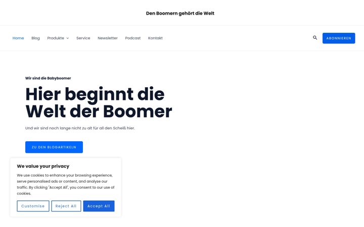 Screenshot of boomerwelt.de