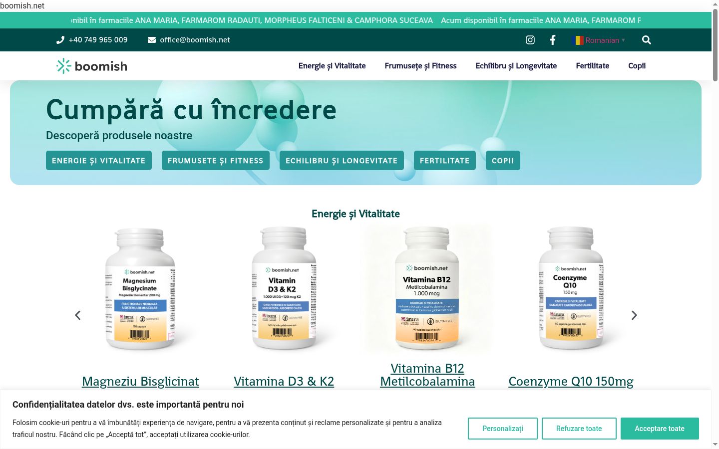 Screenshot tal-banner tal-kunsens muri qabel kwalunkwe interazzjoni