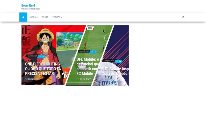 Screenshot of boomnerd.com
