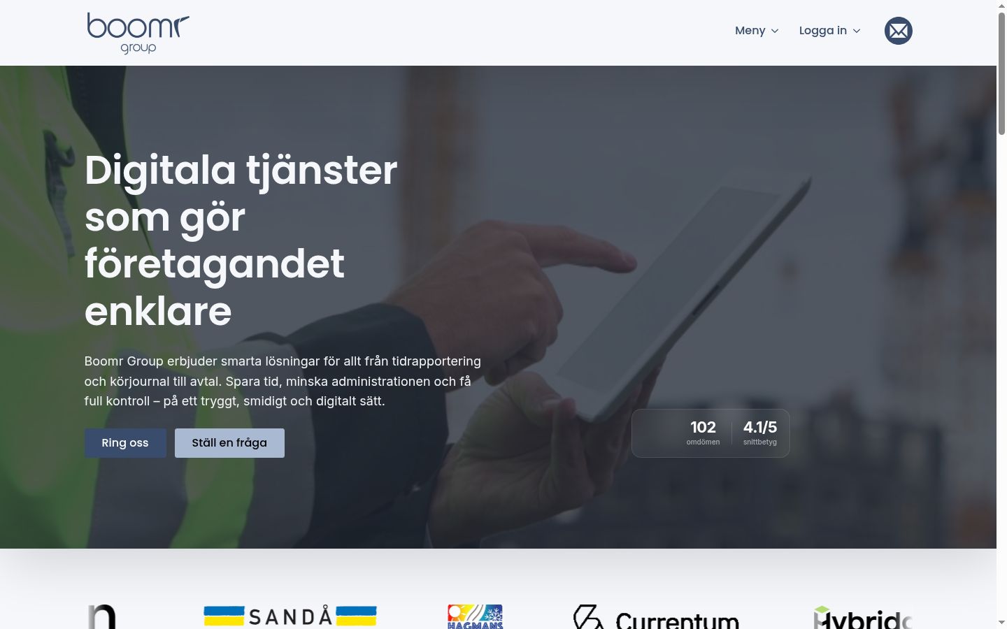 Skærmbillede af samtykkebanneret, som det blev vist før nogen interaktion