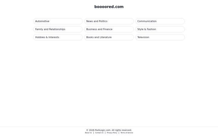 Screenshot of boooored.com
