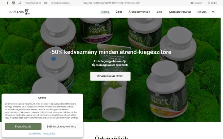 Képernyőkép: booslabs.hu