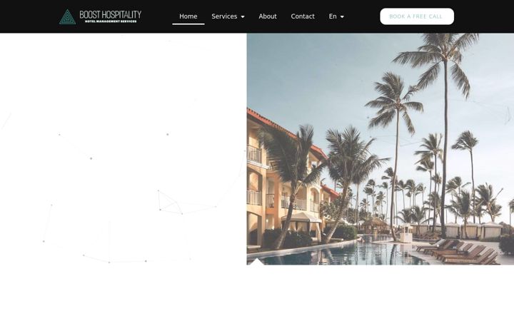 Screenshot of boost-hospitality.com