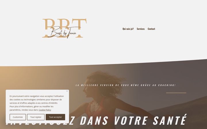 Screenshot van boostbytania.fr