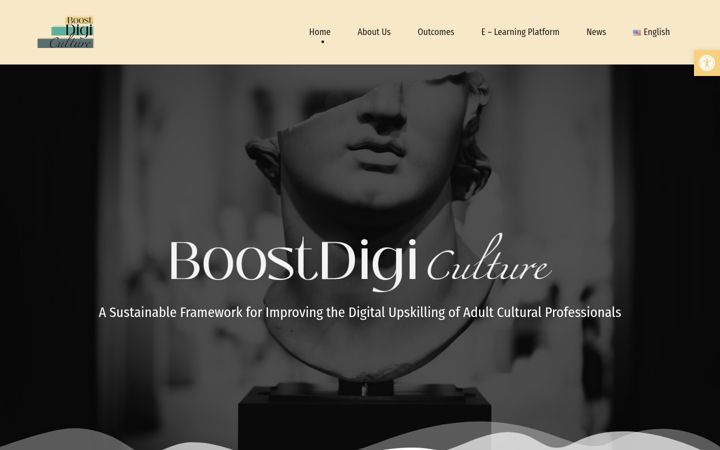 Screenshot of boostdigiculture.eu
