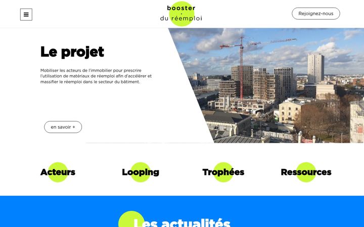 Screenshot van boosterdureemploi.immo