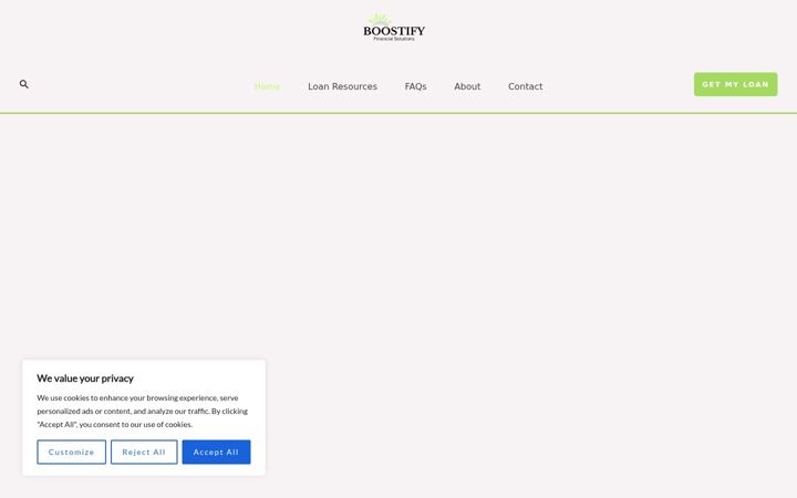 Screenshot of boostifyinc.com
