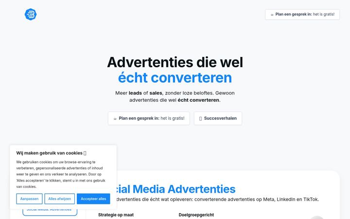 Screenshot of boostigo.nl