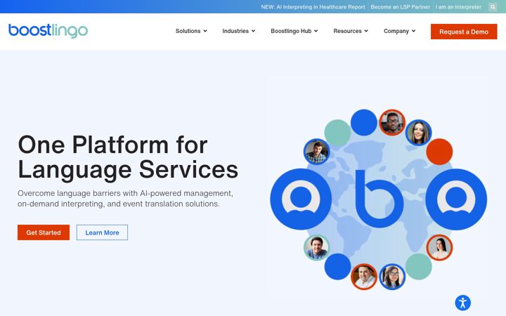 Screenshot of boostlingo.com