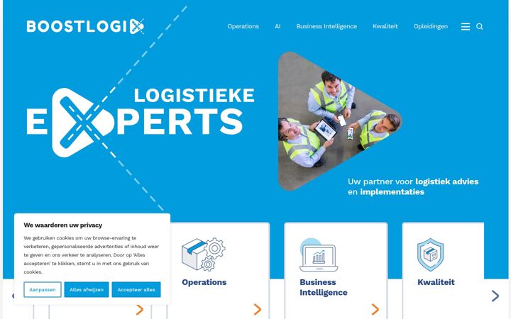 Screenshot of boostlogix.com