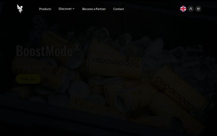 Snímek obrazovky boostmode.nl