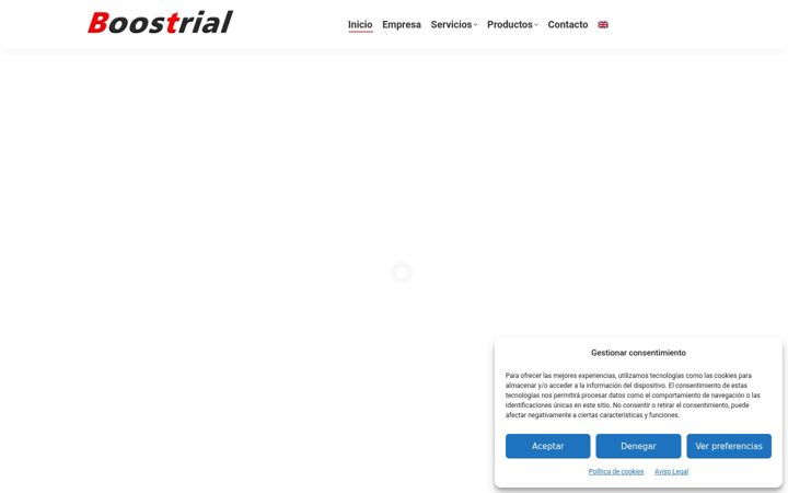 Screenshot of boostrial.com