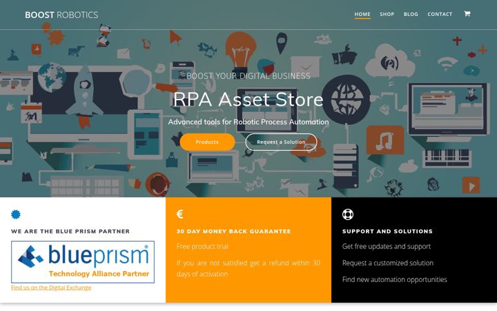 Screenshot of boostrobotics.eu
