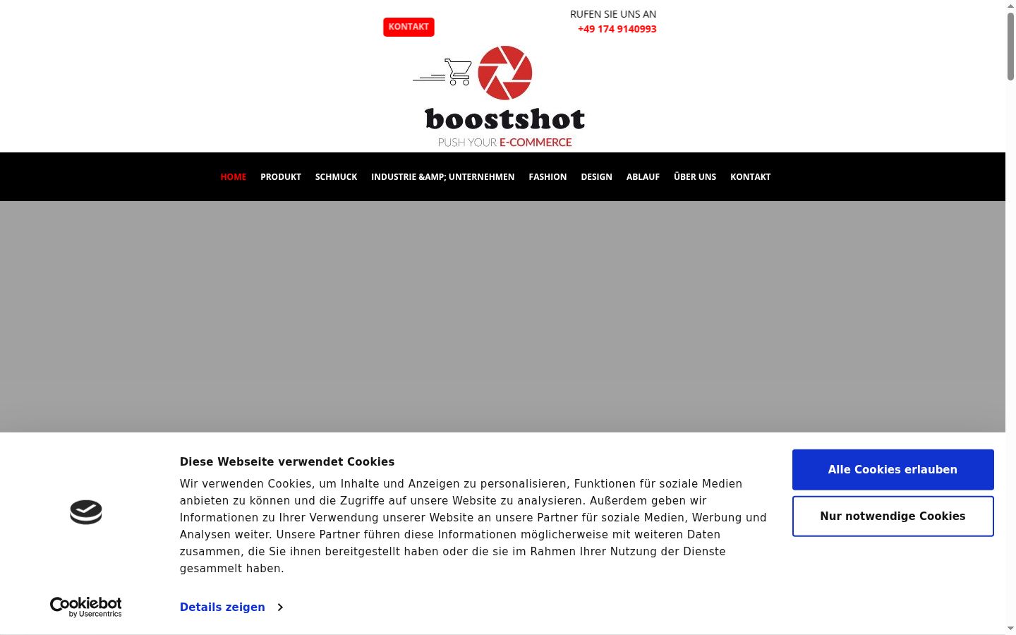 Screenshot tal-banner tal-kunsens muri qabel kwalunkwe interazzjoni