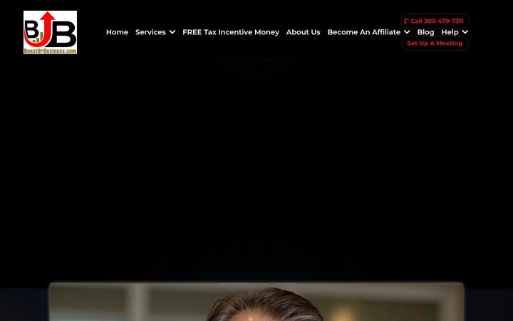 Screenshot of boosturbusiness.com