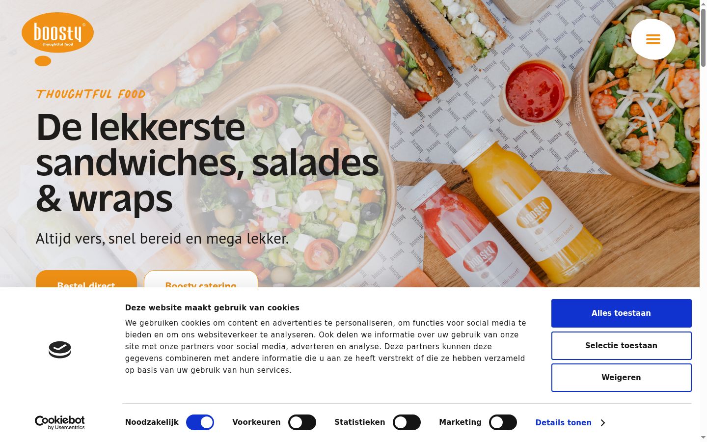 Screenshot tal-banner tal-kunsens muri qabel kwalunkwe interazzjoni