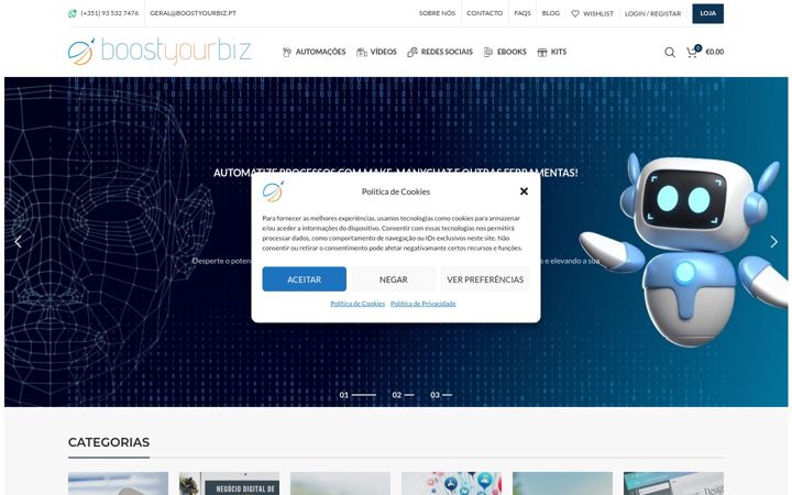 Screenshot of boostyourbiz.pt