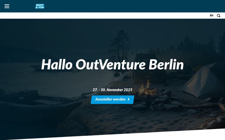 Screenshot of boot-berlin.de