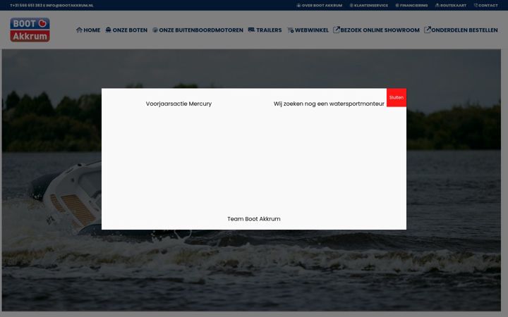 Screenshot of bootakkrum.nl