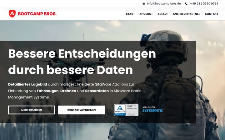 Zrzut ekranu bootcamp-bros.de