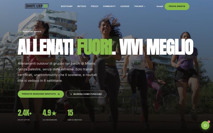 Screenshot of bootcampbs.com