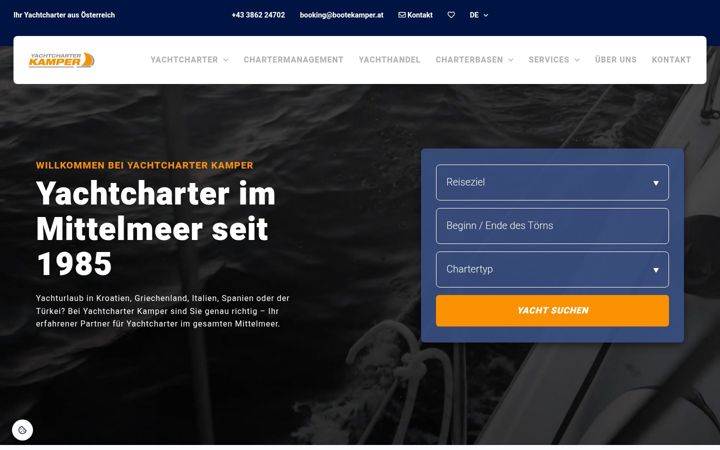 Screenshot of bootekamper.at