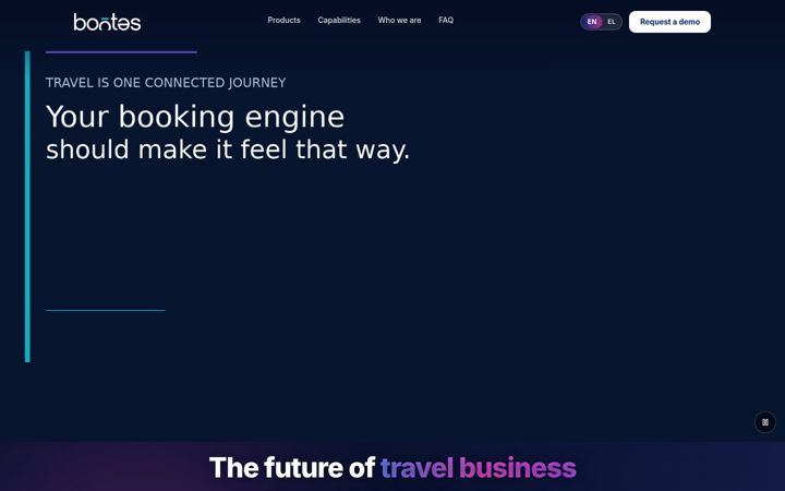 Screenshot of bootes.gr