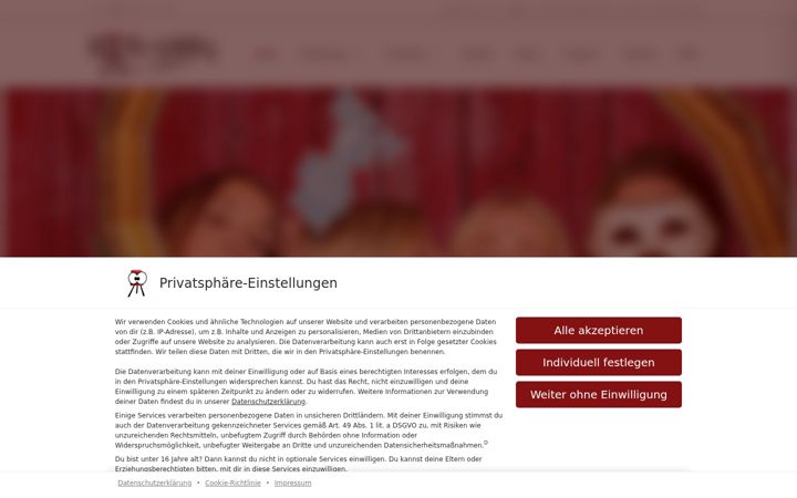 Zrzut ekranu booth-leihen.de