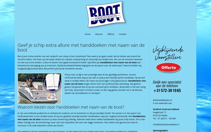 Screenshot of boothanddoeken.nl