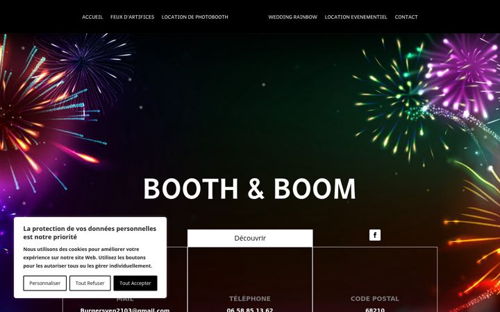 Screenshot of boothboom.com