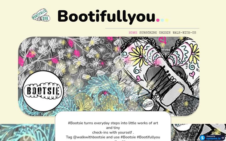 Screenshot of bootifullyou.co.uk