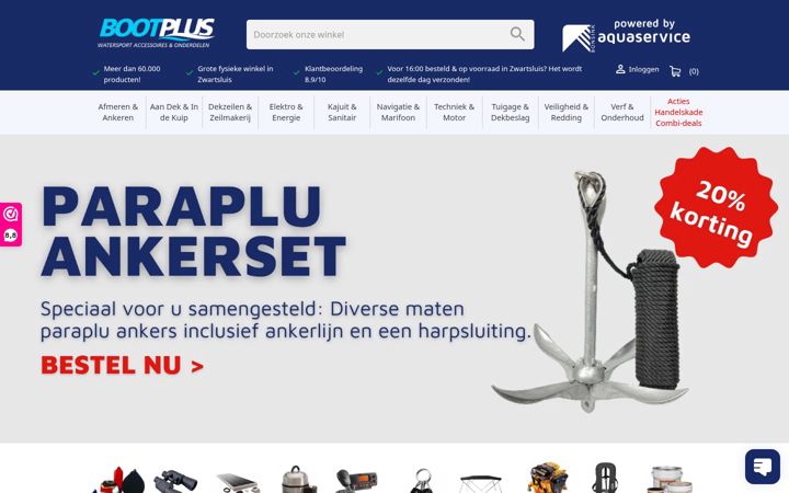 Ekrānuzņēmums no bootplus.nl