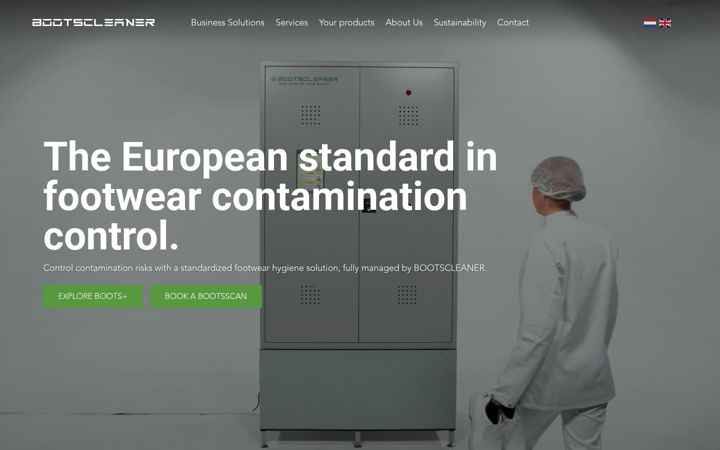 Screenshot of bootscleaner.com