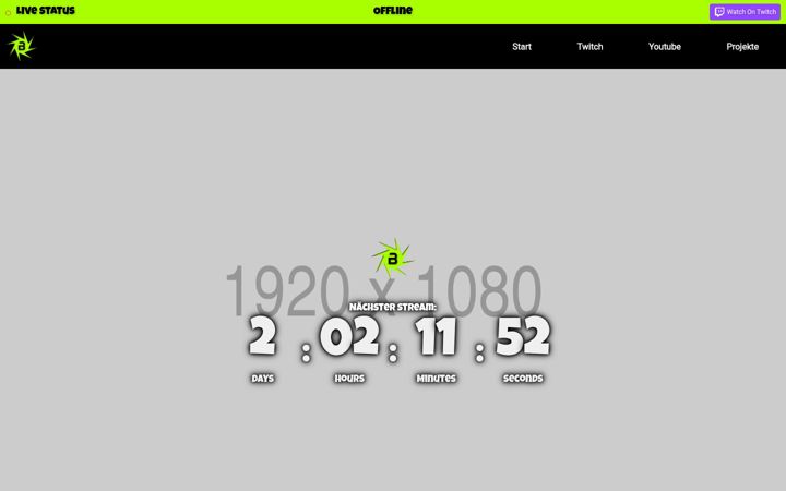 Screenshot of bootscreen.net