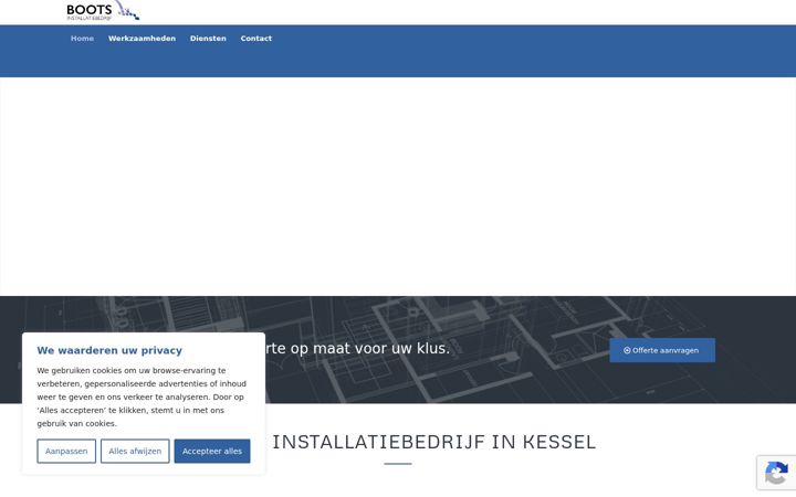 Screenshot of bootskessel.nl