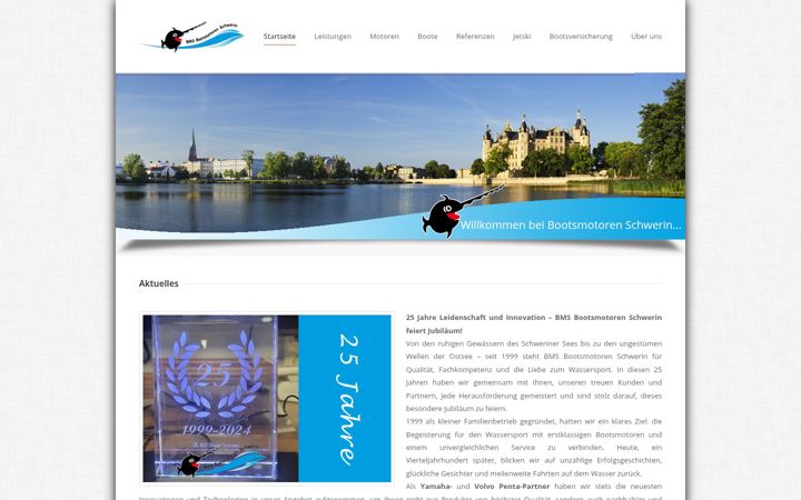 Screenshot of bootsmotoren-schwerin.de