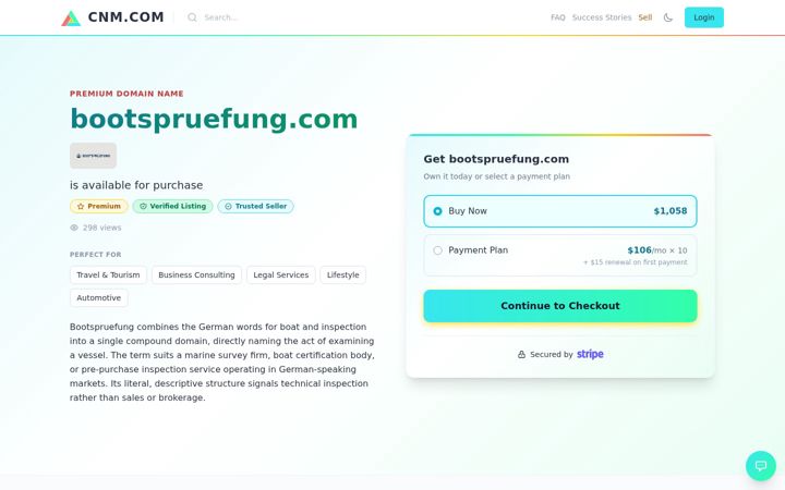 Screenshot of bootspruefung.com