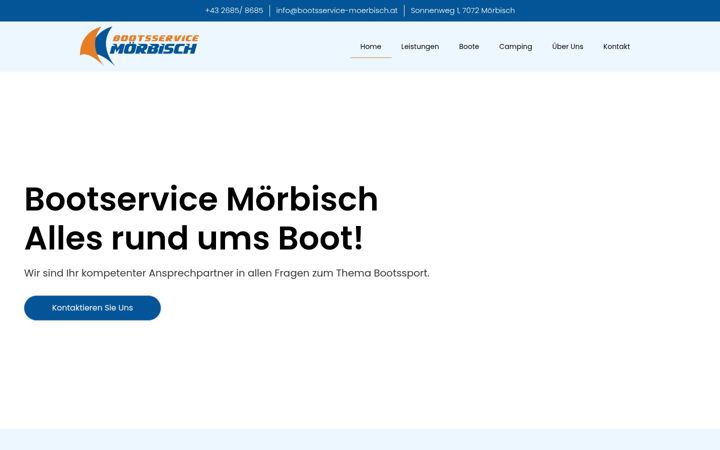 Screenshot of bootsservice-moerbisch.at
