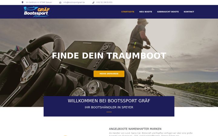 Screenshot of bootssportgraef.de