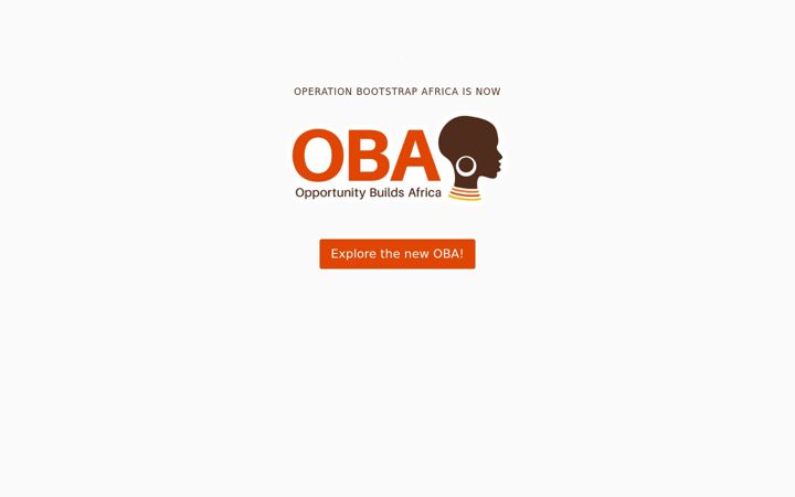 Screenshot of bootstrapafrica.org