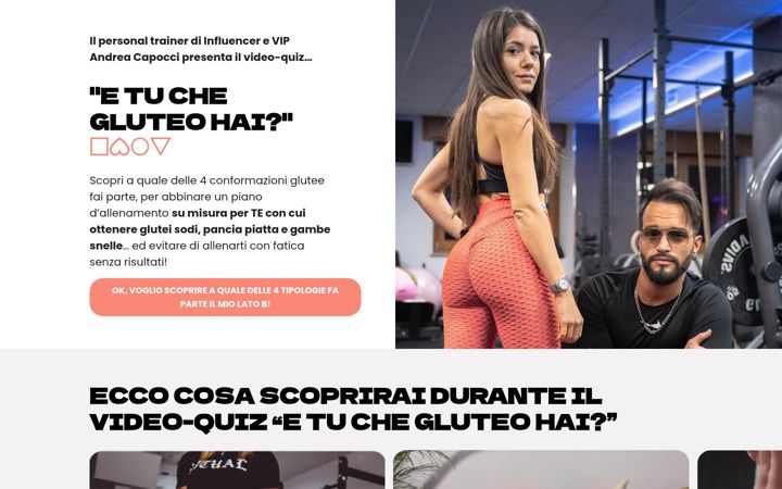 Screenshot of bootycoaching.com