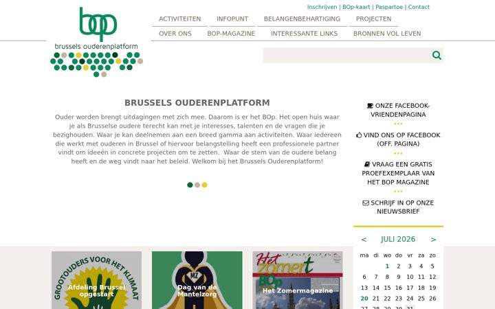 Screenshot of bop.brussels