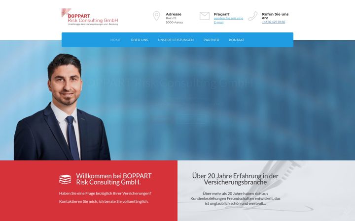 Screenshot of boppart-riskconsulting.ch