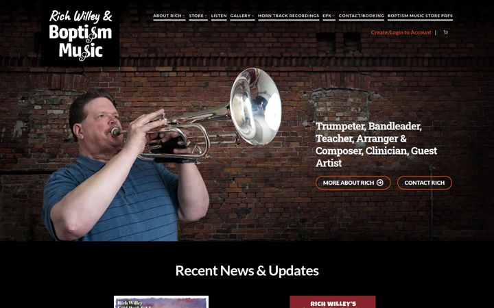 Screenshot of boptism.com